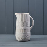 White ceramic jug (26.5cm)